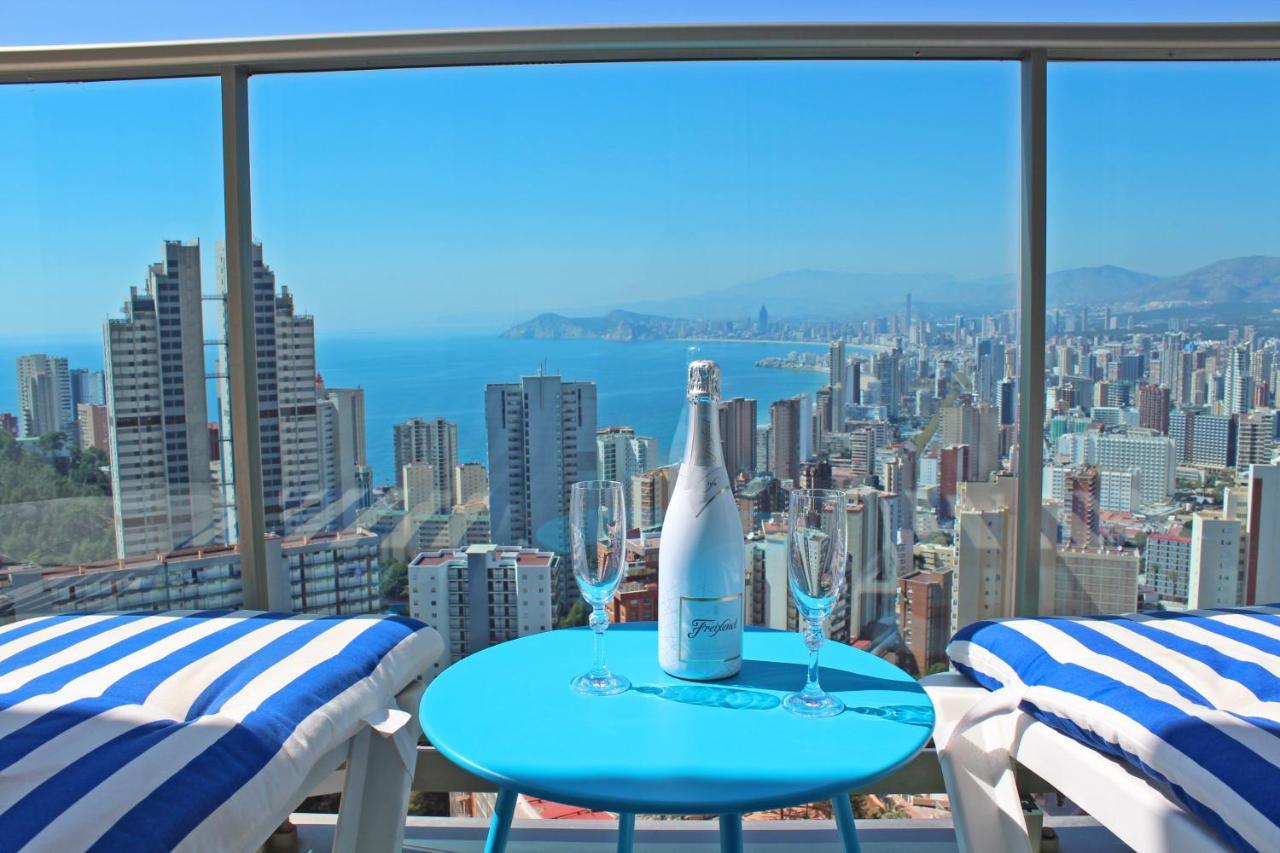 Skyline 20 Apartamento De Lujo Con Terraza Privada Y Vistas Al Mar Benidorm Exterior photo