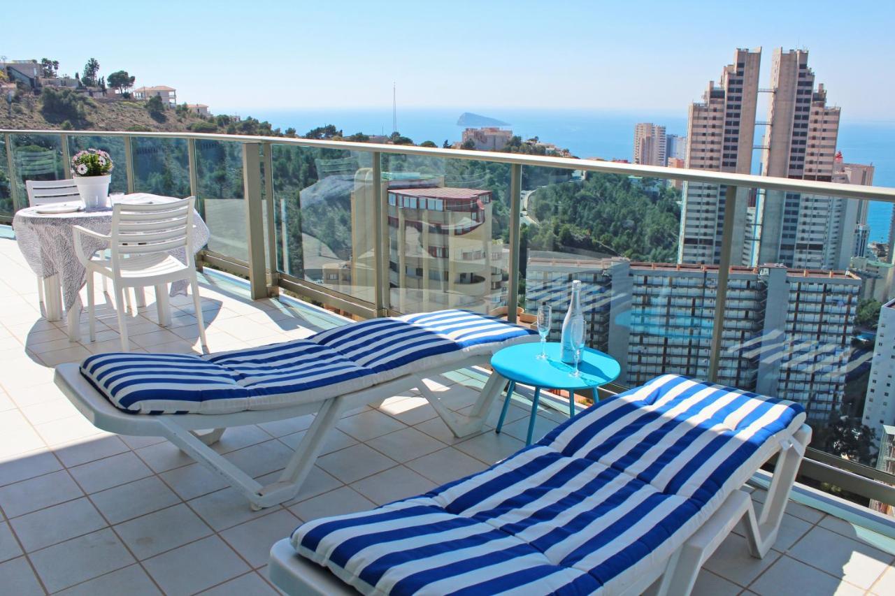 Skyline 20 Apartamento De Lujo Con Terraza Privada Y Vistas Al Mar Benidorm Exterior photo
