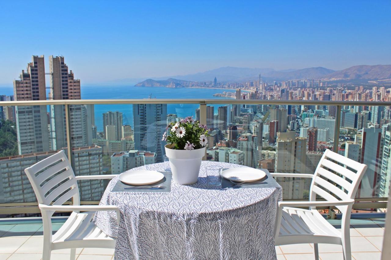 Skyline 20 Apartamento De Lujo Con Terraza Privada Y Vistas Al Mar Benidorm Exterior photo