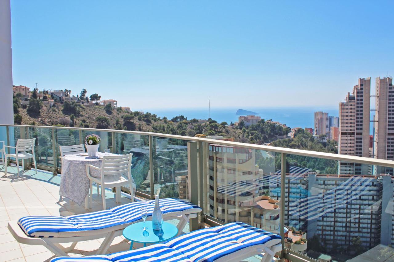 Skyline 20 Apartamento De Lujo Con Terraza Privada Y Vistas Al Mar Benidorm Exterior photo