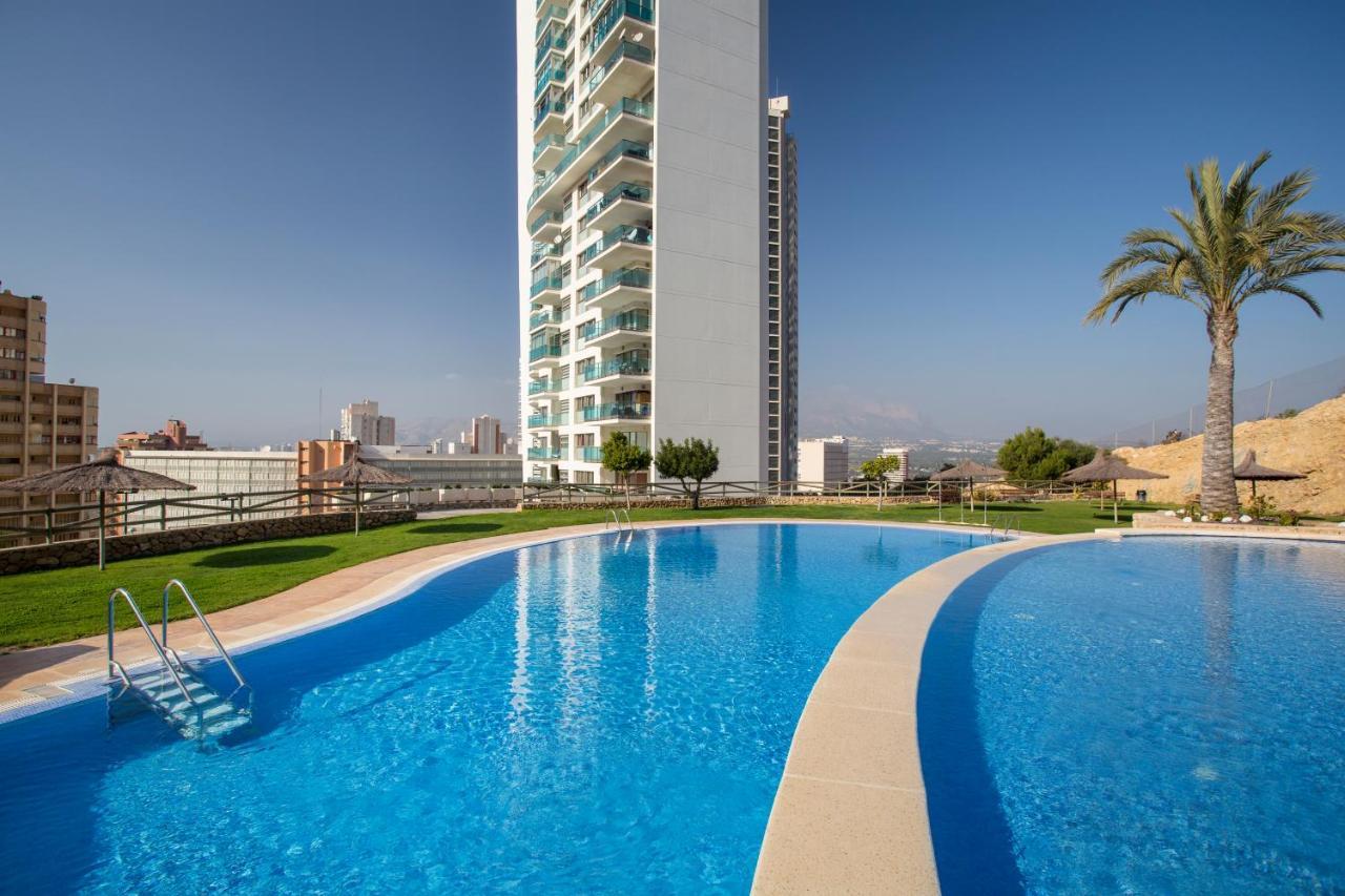 Skyline 20 Apartamento De Lujo Con Terraza Privada Y Vistas Al Mar Benidorm Exterior photo