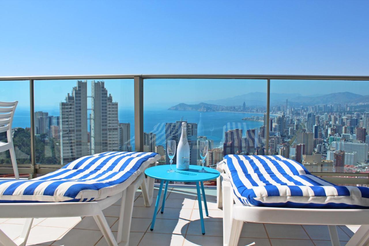 Skyline 20 Apartamento De Lujo Con Terraza Privada Y Vistas Al Mar Benidorm Exterior photo